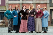 <h5>Admins on Main St, Coal Valley 2015, S2</h5><p>Pictured in Coal Valley Main Street (left to right): Nikki Getman, Camille Eide, Sheri Lynn DiGiovanna, Debbi Watson Bailey, Susan Michael Cooper, and Marisa Corser.</p>