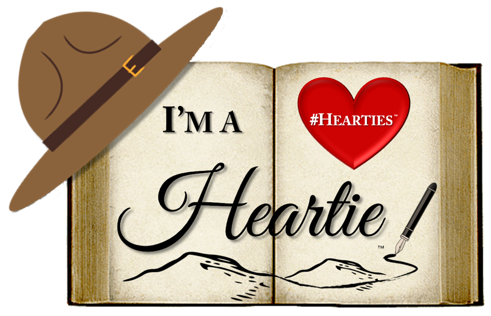 History of the Hearties' logos by Amy Drown