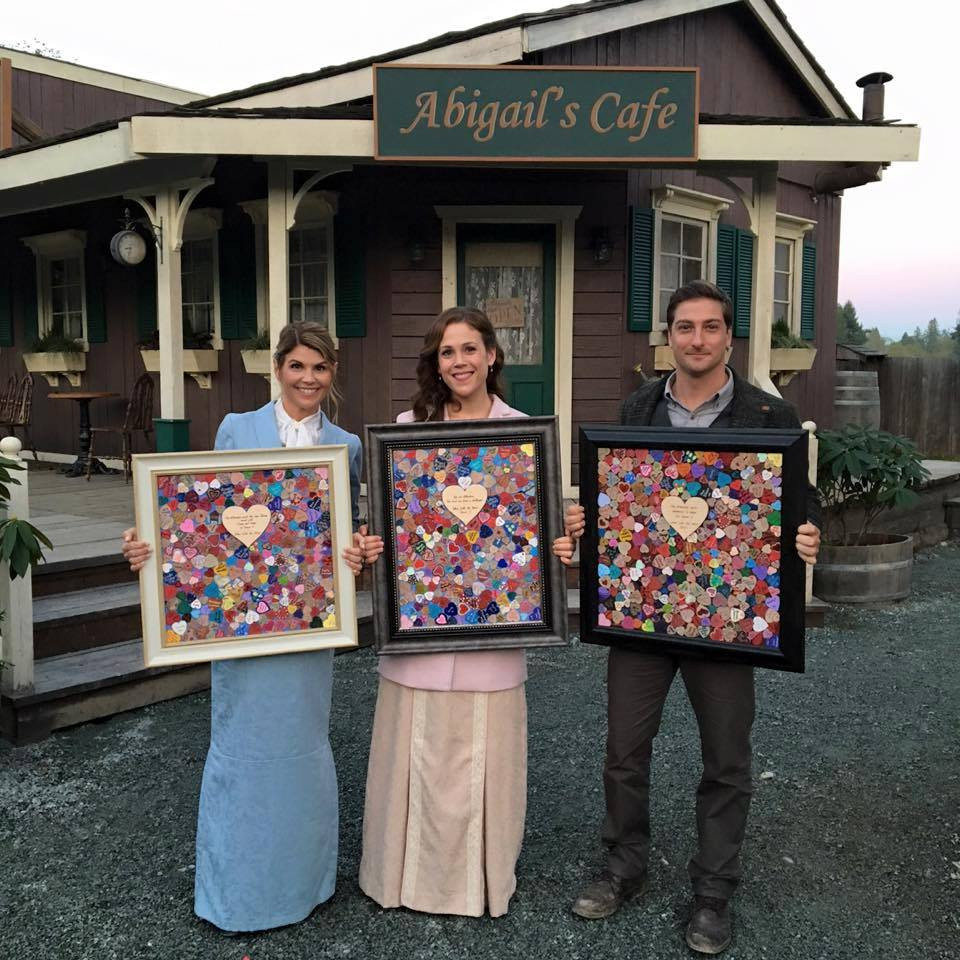 3,456 Individual Hearts Set in Frames Sent to Cast from #Hearties