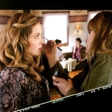 <h5>Pascale getting make up</h5><p>Photo credit: @leahmakeupdesign</p>
